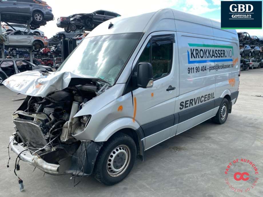 Mercedes Sprinter 2013-2018 (Fase 2) (906) (906), Motorkode: OM651.955, Girkassekode: 000000000001