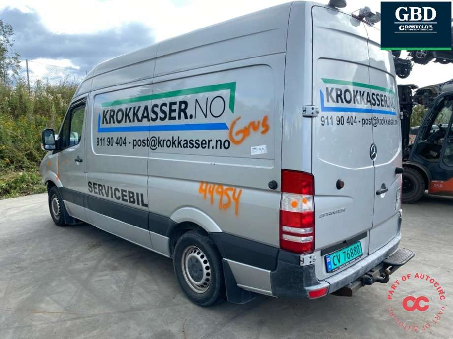 Mercedes Sprinter 2013-2018 (Fase 2) (906) (906), Motorkode: OM651.955, Girkassekode: 000000000001