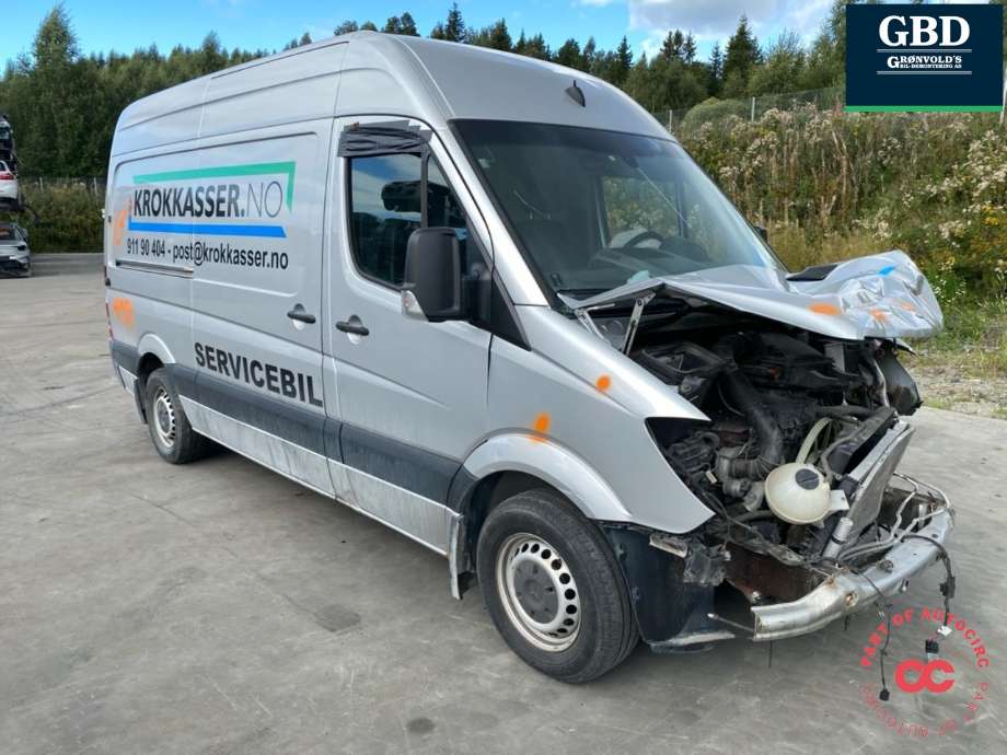 Mercedes Sprinter 2013-2018 (Fase 2) (906) (906), Motorkode: OM651.955, Girkassekode: 000000000001