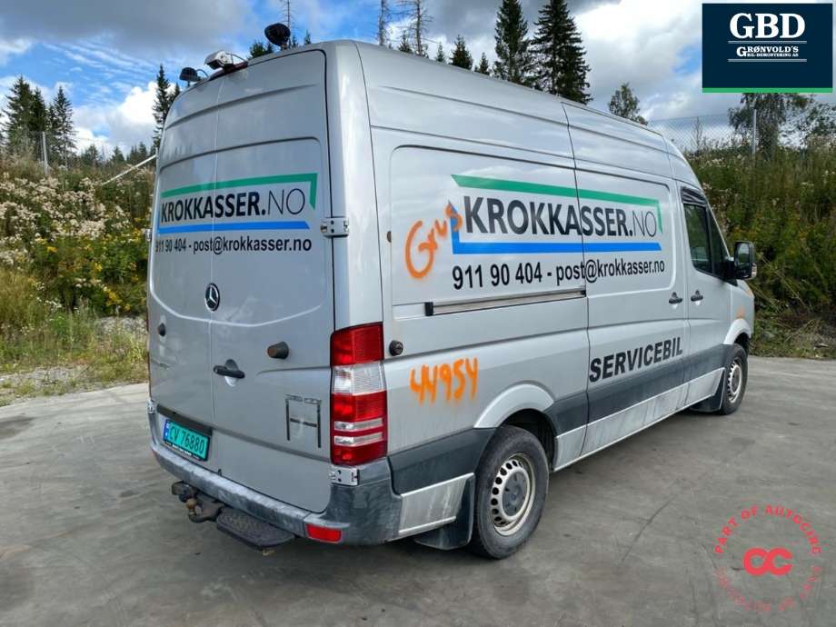 Mercedes Sprinter 2013-2018 (Fase 2) (906) (906), Motorkode: OM651.955, Girkassekode: 000000000001