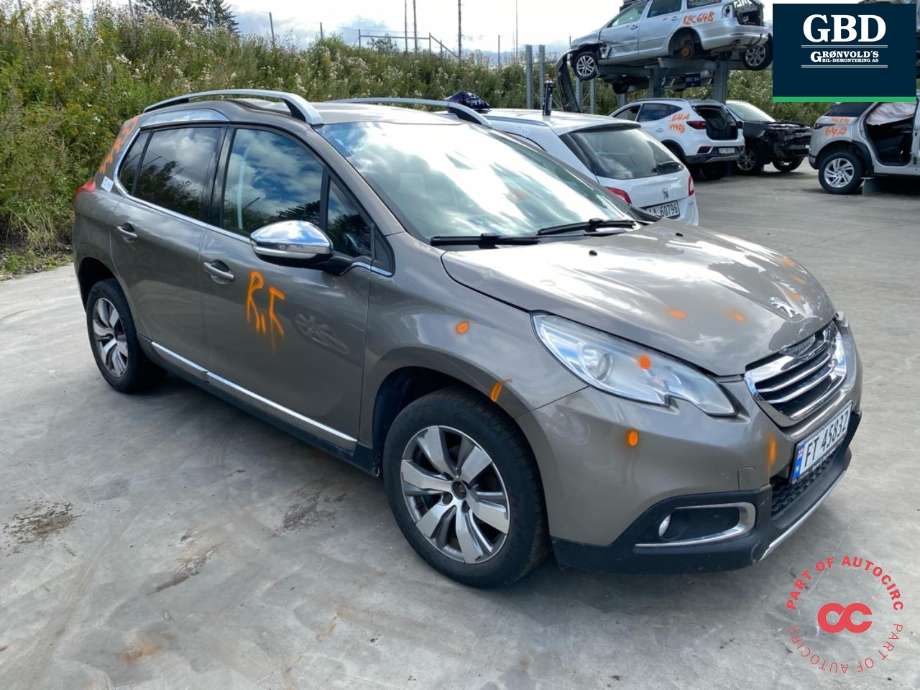 Peugeot 2008, 2013-2019 (Type I)  delebil , Motorkode: HMZ, Girkassekode: 98 038 461 80