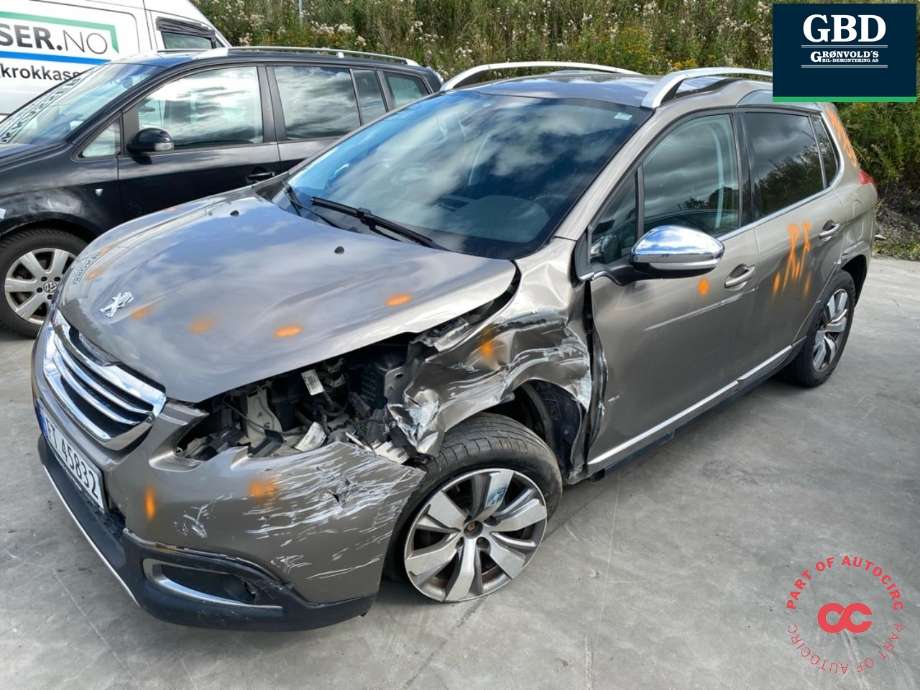 Peugeot 2008 2013-2019 (Type I) delebil , Motorkode: HMZ, Girkassekode: 98 038 461 80
