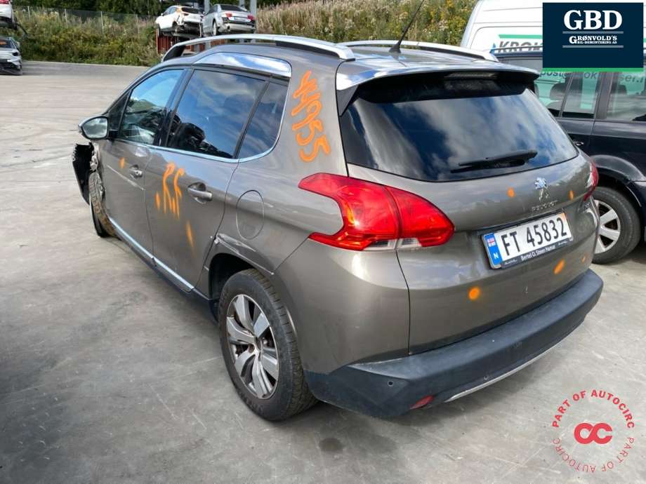 Peugeot 2008 2013-2019 (Type I) delebil , Motorkode: HMZ, Girkassekode: 98 038 461 80