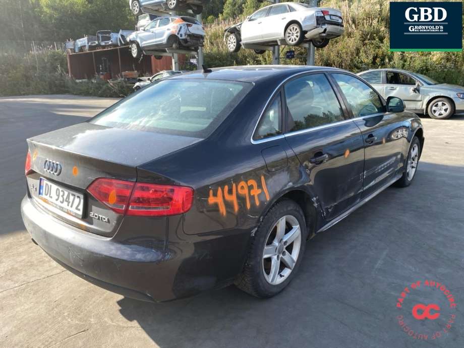 Audi A4 2007-2014 (Type IV) (B8) (B8), Motorkode: CAGA, Girkassekode: KSR