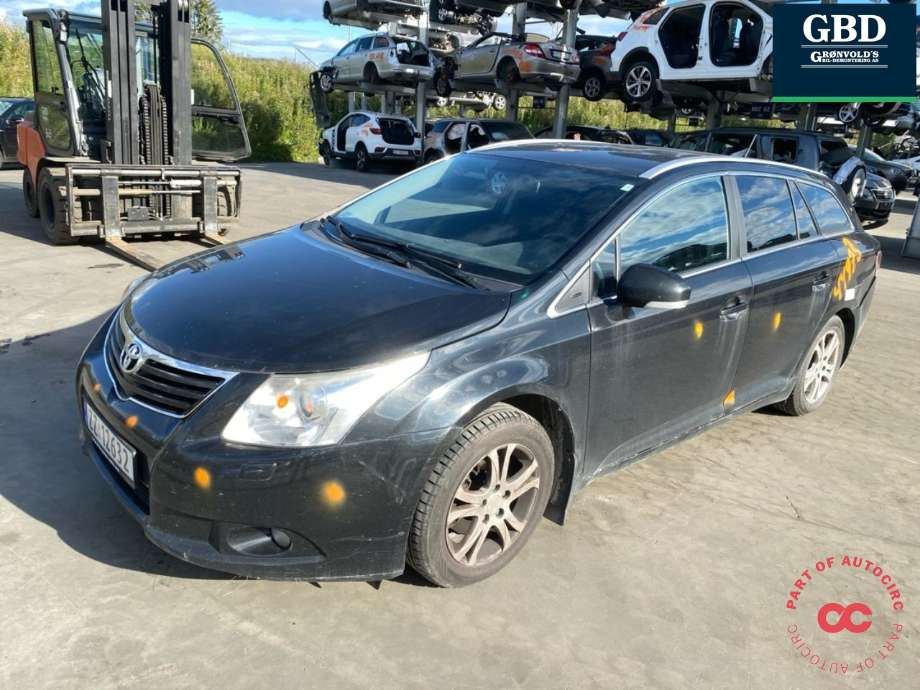 Toyota Avensis 2009-2015 (Type III, Fase 1) , Motorkode: 2ZR-FAE, Girkassekode: 3040020020