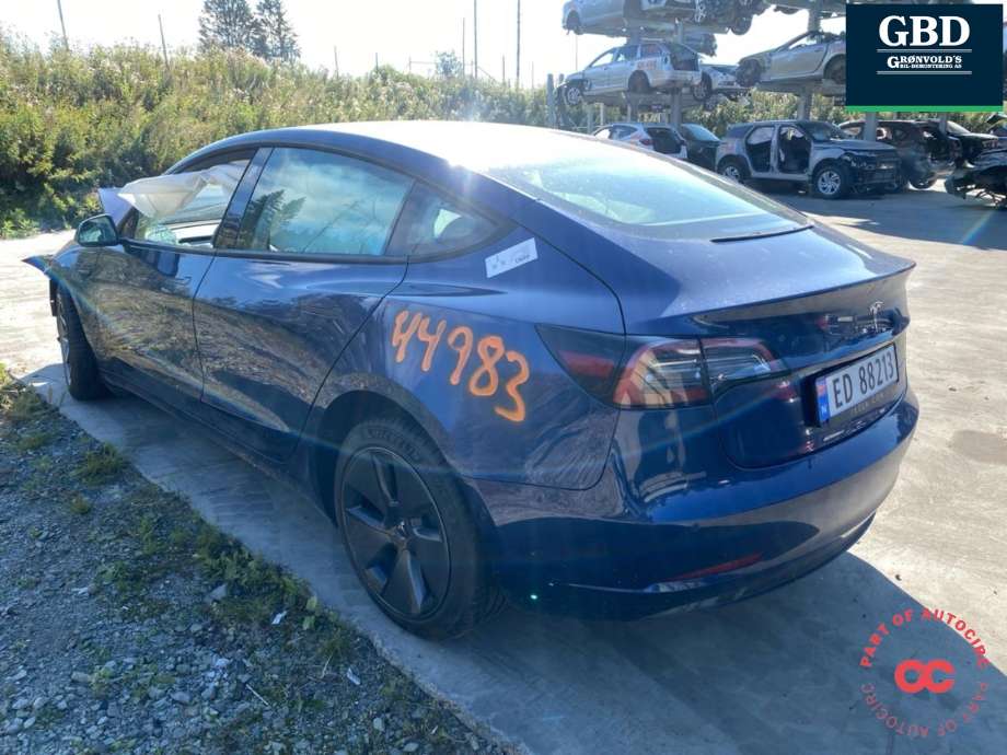 Tesla Model 3 2018-2023 (Fase 1) , Motorkode: 3D3, Girkassekode: 