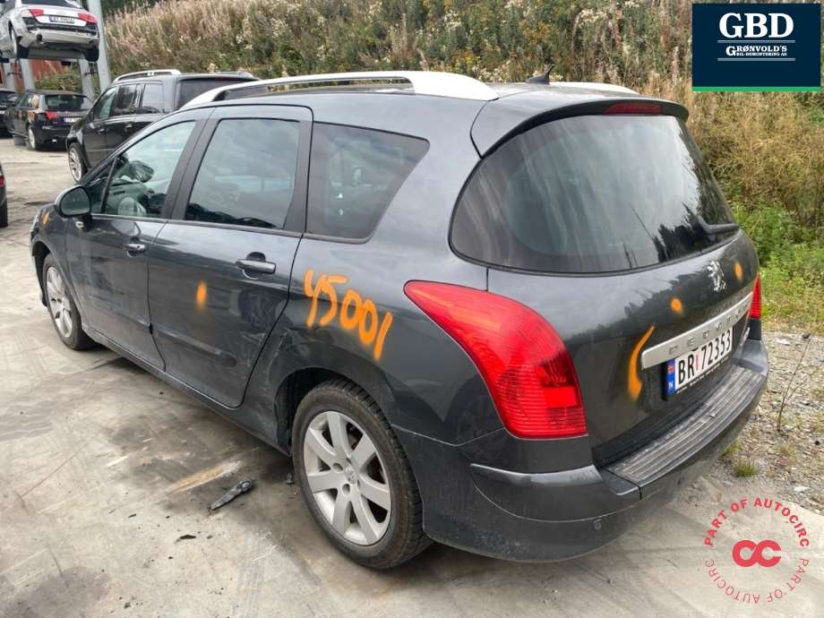 Peugeot 308 2007-2011 (Type I, Fase 1) , Motorkode: 5FW, Girkassekode: 2222 WC