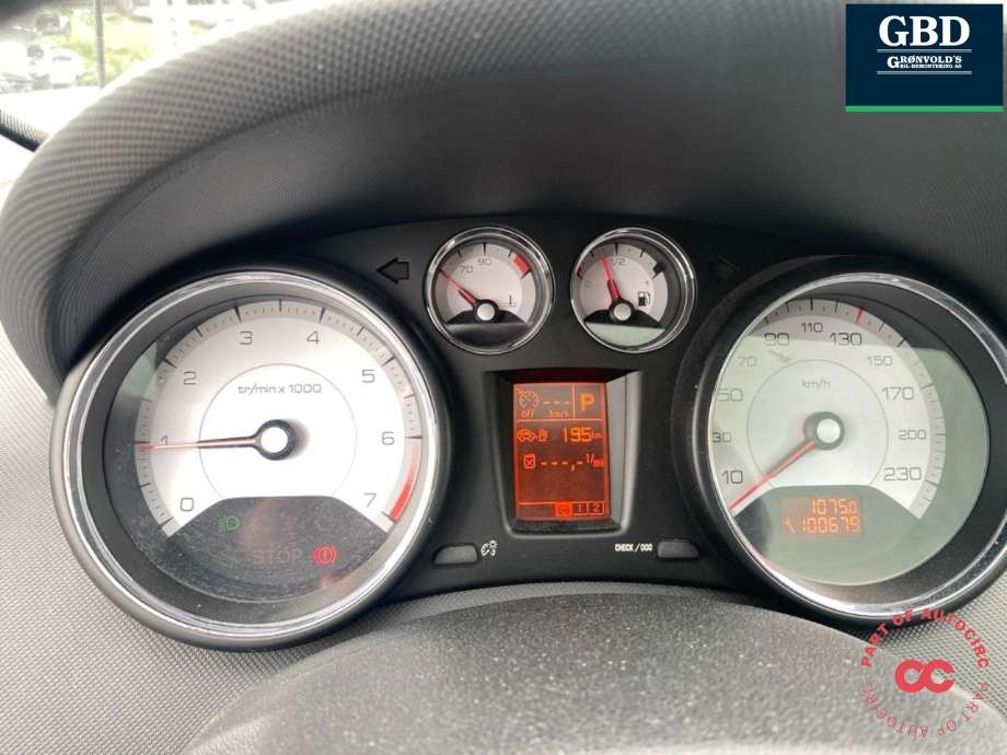 Peugeot 308 2007-2011 (Type I, Fase 1) , Motorkode: 5FW, Girkassekode: 2222 WC