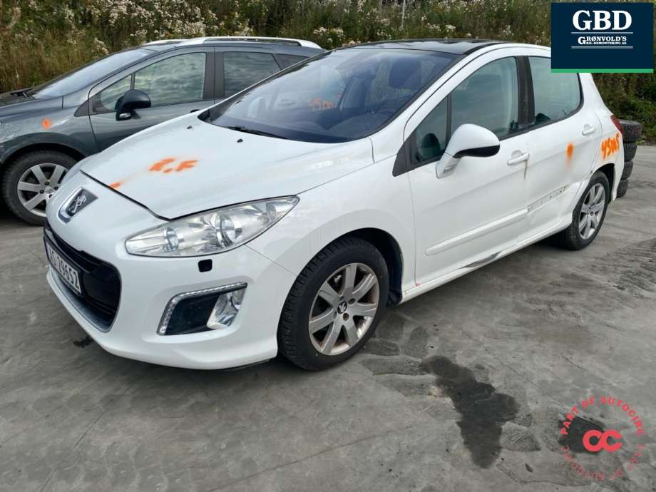 Peugeot 308 2011-2013 (Type I, Fase 2) , Motorkode: 9HP, Girkassekode: 2222 LL