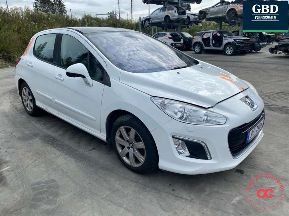 Peugeot 308 2011-2013 (Type I, Fase 2) , Motorkode: 9HP, Girkassekode: 2222 LL