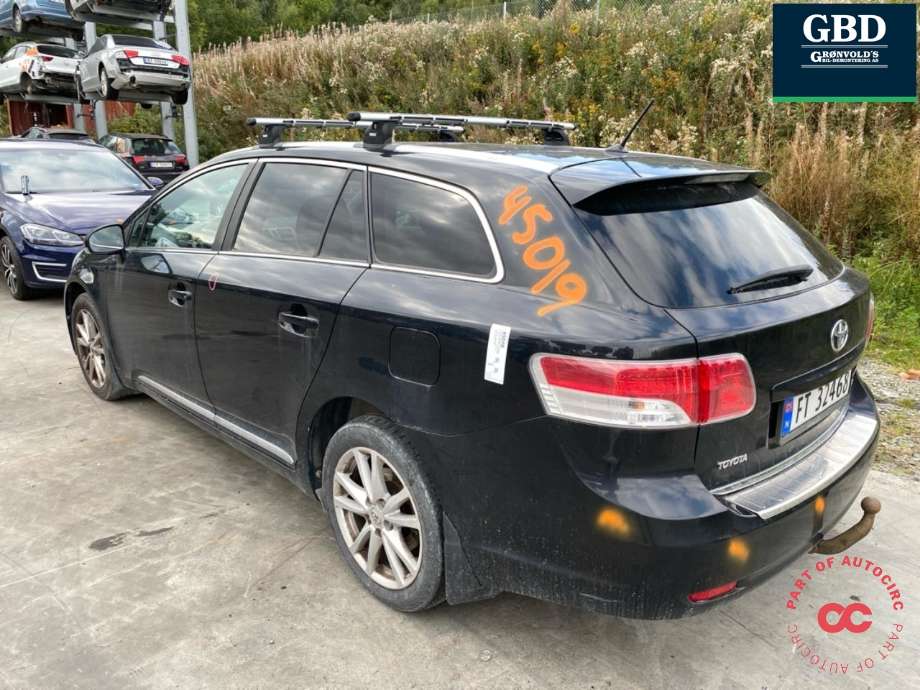 Toyota Avensis 2009-2015 (Type III, Fase 1) , Motorkode: 1AD-FTV, Girkassekode: 3030020A90