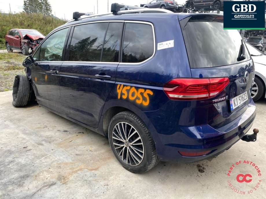 VW Touran 2015-2021 (Type II) , Motorkode: DTSB, Girkassekode: USA