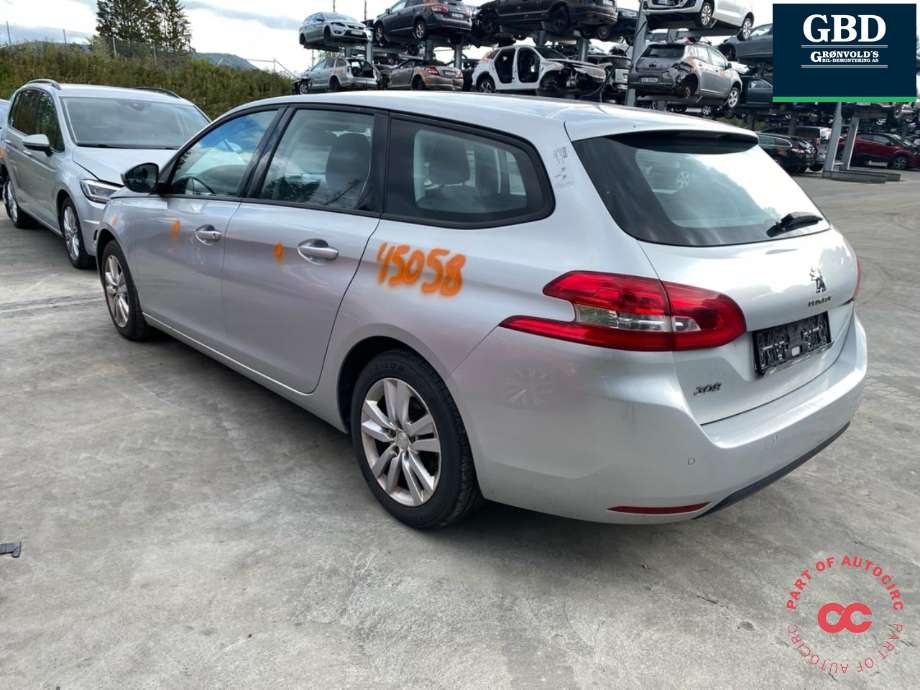 Peugeot 308 2013-2021 (Type II) , Motorkode: BHY, Girkassekode: 16 103 083 80