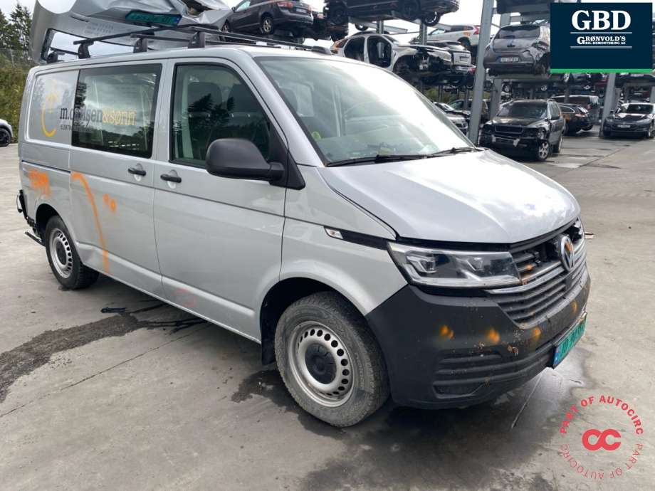 VW Transporter / Caravelle 2019-->> (T6.1) (T6.1), Motorkode: DNAA, Girkassekode: UVA