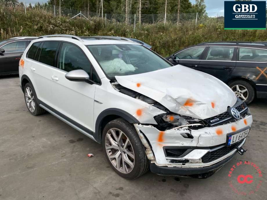 VW Golf VII 2012-2017 (Fase 1) , Motorkode: CJSB, Girkassekode: QMH