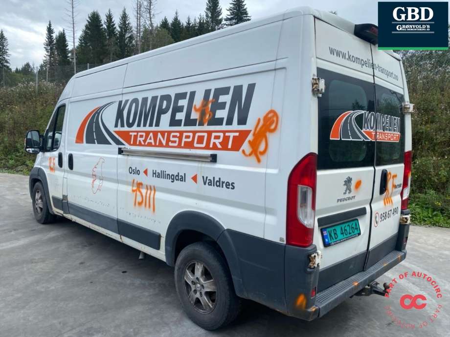 Peugeot Boxer 2014-->> (Type III, Fase 2) , Motorkode: AHN, Girkassekode: 98 109 277 80