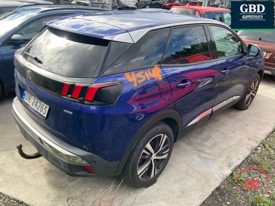 Peugeot 3008 2016-->> (Type II) , Motorkode: HNY, Girkassekode: 98 387 679 80