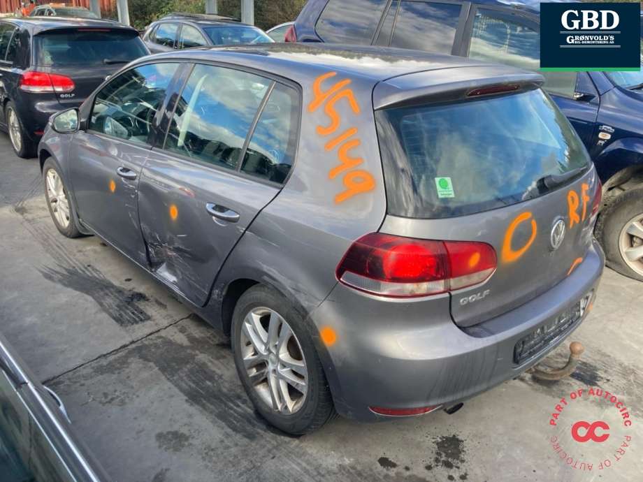 VW Golf VI 2008-2012 , Motorkode: CAYC, Girkassekode: LUB