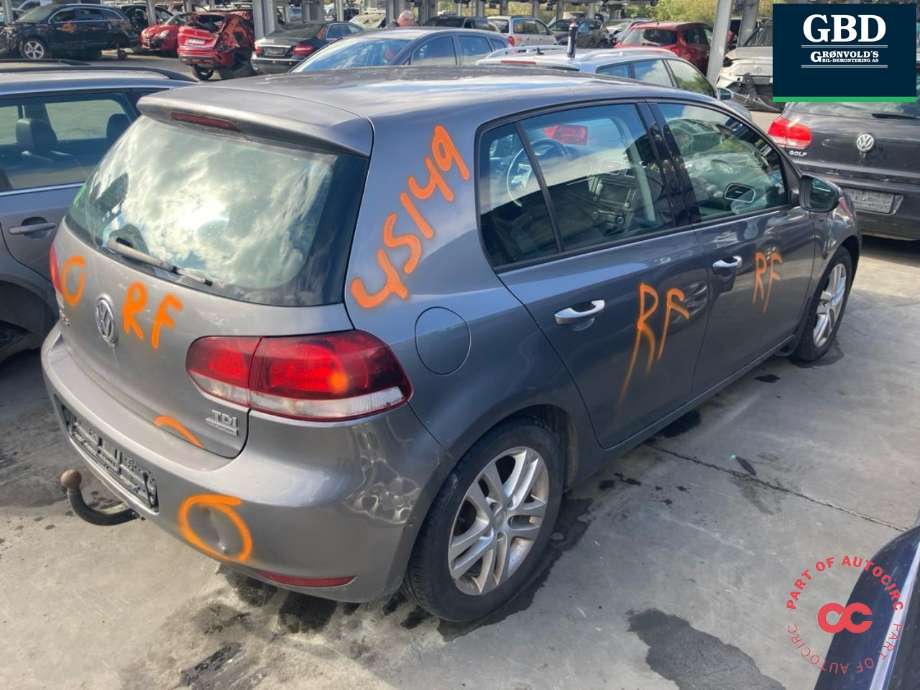 VW Golf VI 2008-2012 , Motorkode: CAYC, Girkassekode: LUB