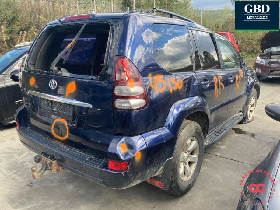 Toyota Land Cruiser 120 2002-2009 , Motorkode: 1KD-FTV, Girkassekode: 3500060B40
