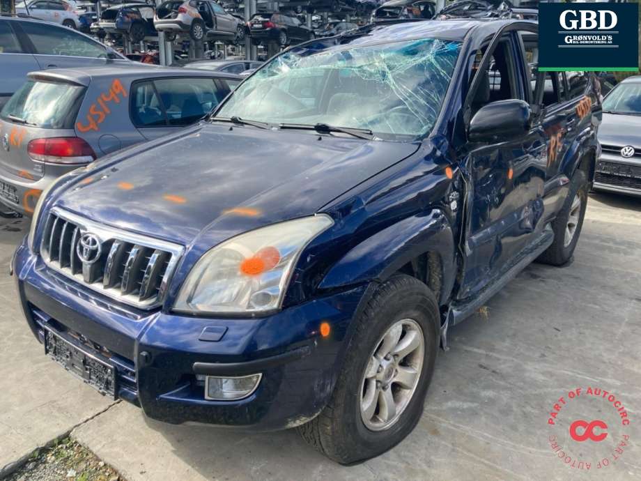 Toyota Land Cruiser 120 2002-2009 , Motorkode: 1KD-FTV, Girkassekode: 3500060B40