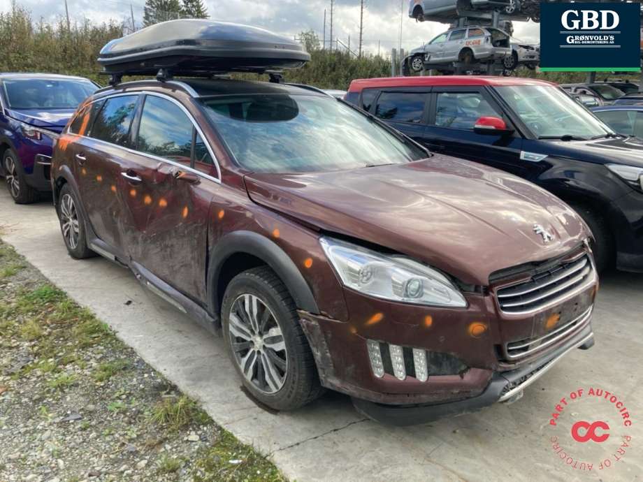 Peugeot 508 2014-2018 (Type I, Fase 2) , Motorkode: RHC, Girkassekode: 2231 S7