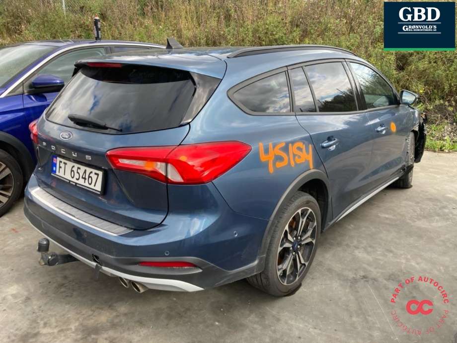 Ford Focus 2018-->> (Type IV) , Motorkode: B7DA, Girkassekode: 2235278