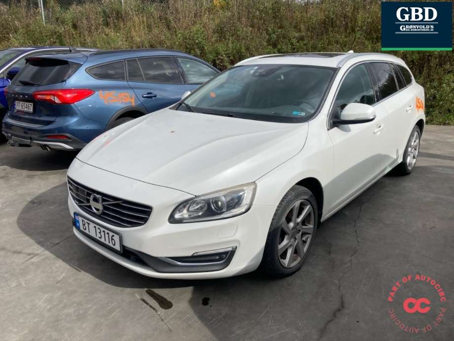 Volvo V60 2010-2013 (Type I, Fase 1) , Motorkode: D4162T, Girkassekode: 36051127