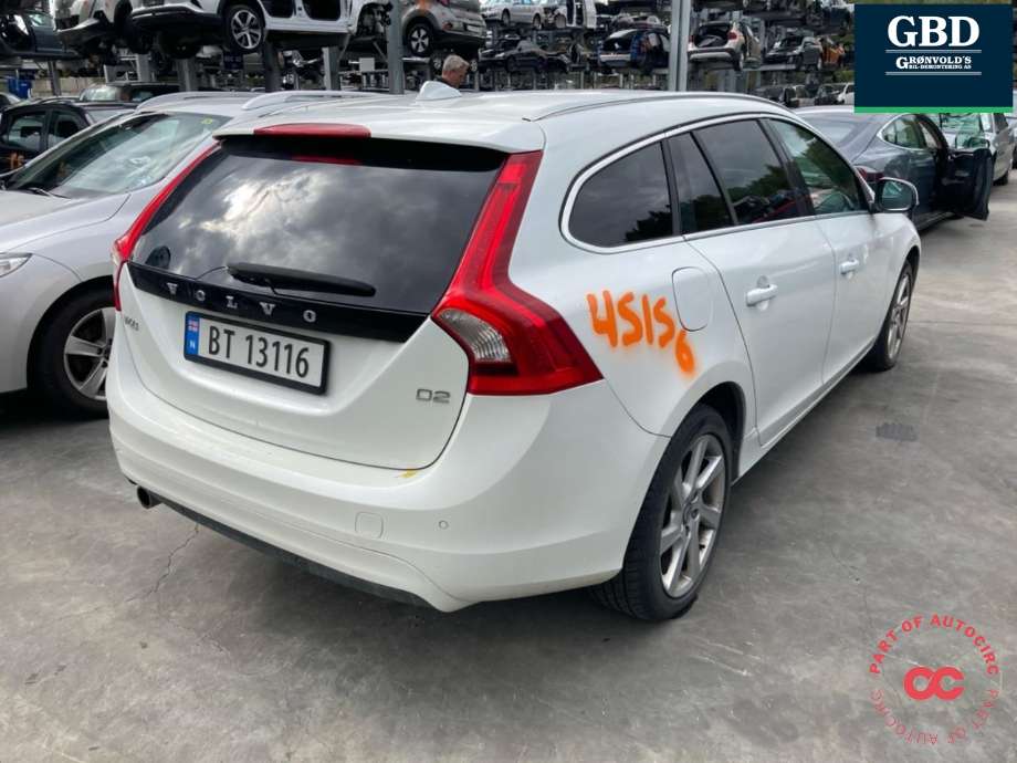 Volvo V60 2010-2013 (Type I, Fase 1) , Motorkode: D4162T, Girkassekode: 36051127