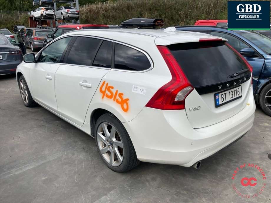 Volvo V60 2010-2013 (Type I, Fase 1) , Motorkode: D4162T, Girkassekode: 36051127
