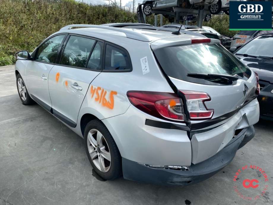 Renault Megane 2009-2016 Type III , Motorkode: K9K-834, Girkassekode: 8200859980