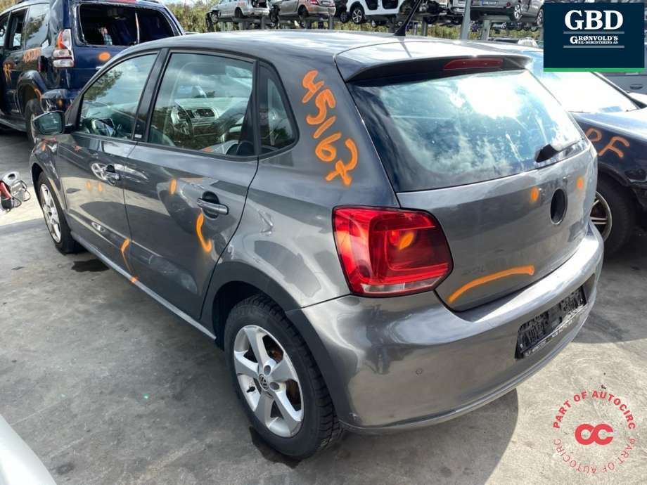 VW Polo 2009-2014 (Type V, Fase 1) delebil , Motorkode: CGPA, Girkassekode: MGZ
