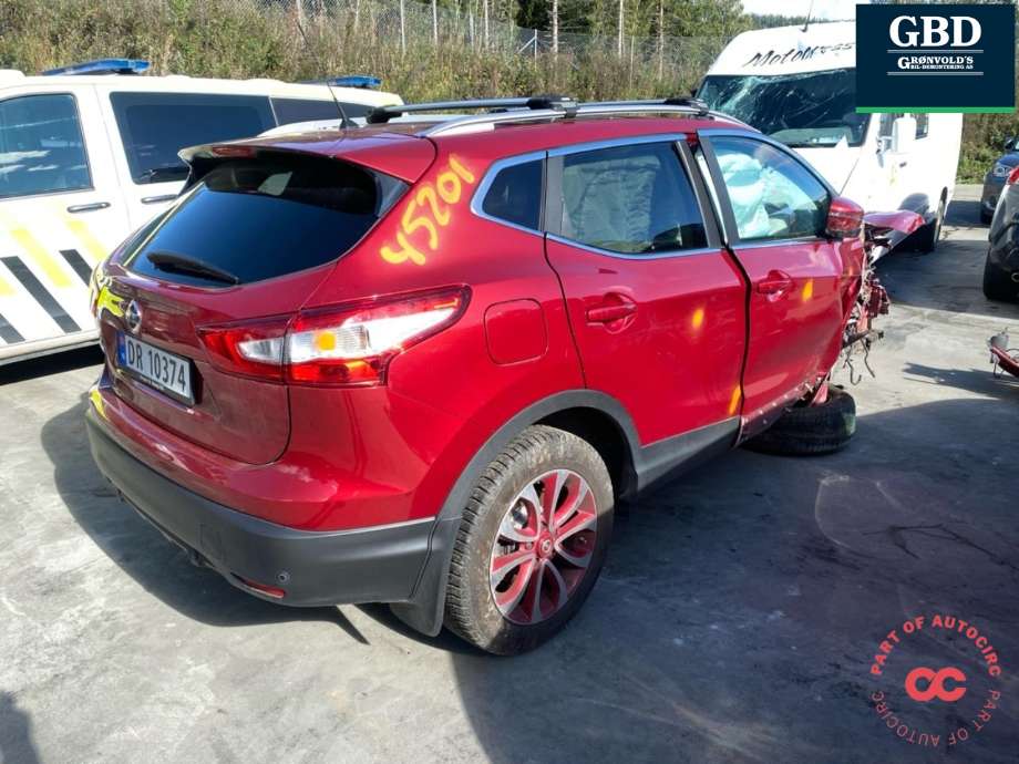 Nissan Qashqai 2014-2021 (Type II) , Motorkode: MR16, Girkassekode: 3201001Q9F