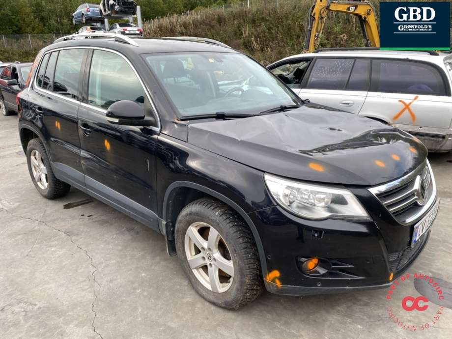 VW Tiguan 2007-2011 (Type I, Fase 1) , Motorkode: CBAB, Girkassekode: JBG