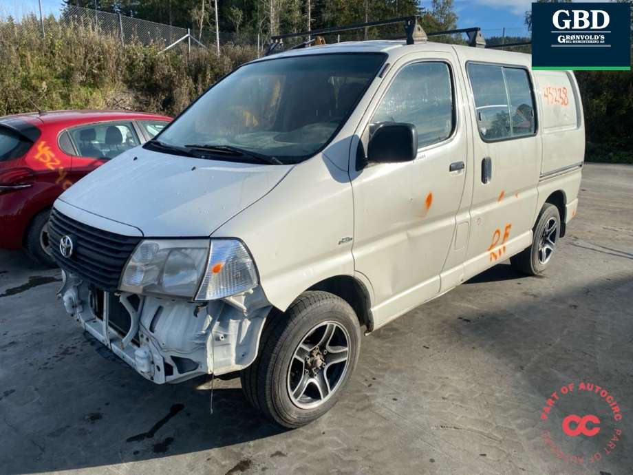 Toyota Hiace 2007-2012 (Fase 3) , Motorkode: 2KD-FTV, Girkassekode: 3303026A60