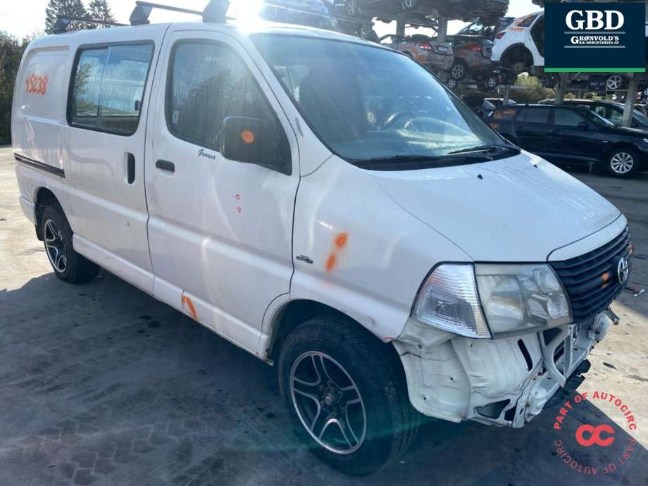 Toyota Hiace 2007-2012 (Fase 3) , Motorkode: 2KD-FTV, Girkassekode: 3303026A60