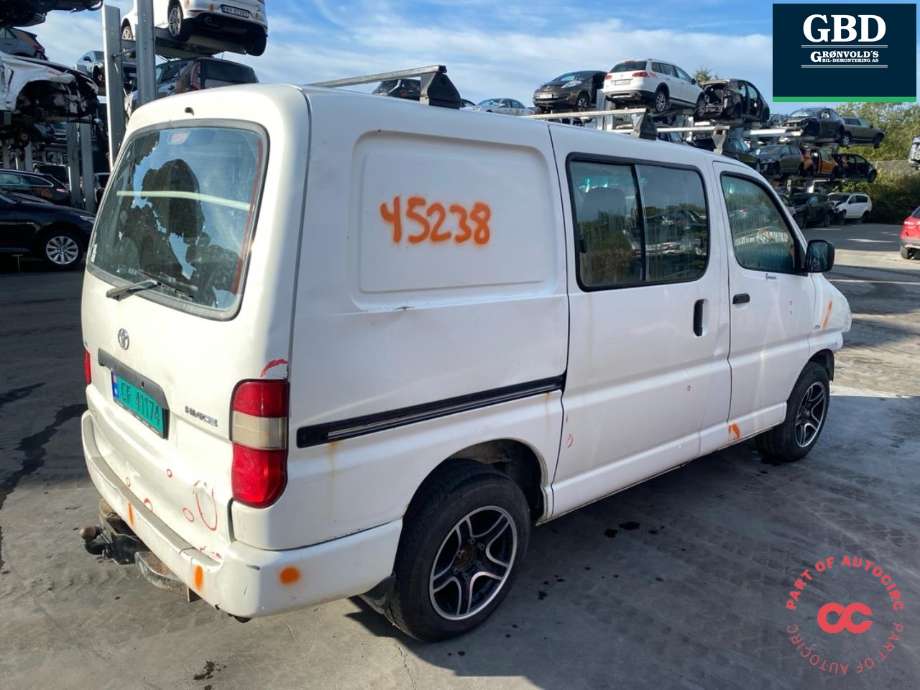 Toyota Hiace 2007-2012 (Fase 3) , Motorkode: 2KD-FTV, Girkassekode: 3303026A60