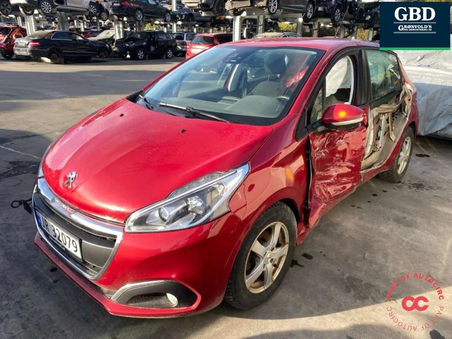 Peugeot 208 2012-2019 (Type I) , Motorkode: HMZ, Girkassekode: 16 078 938 80