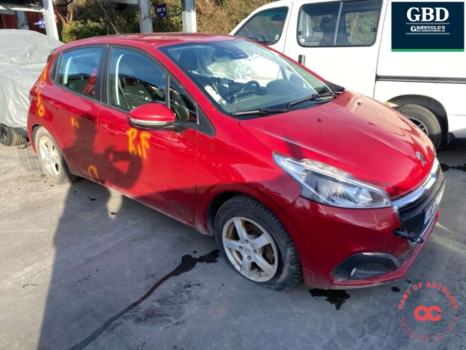 Peugeot 208 2012-2019 (Type I) , Motorkode: HMZ, Girkassekode: 16 078 938 80