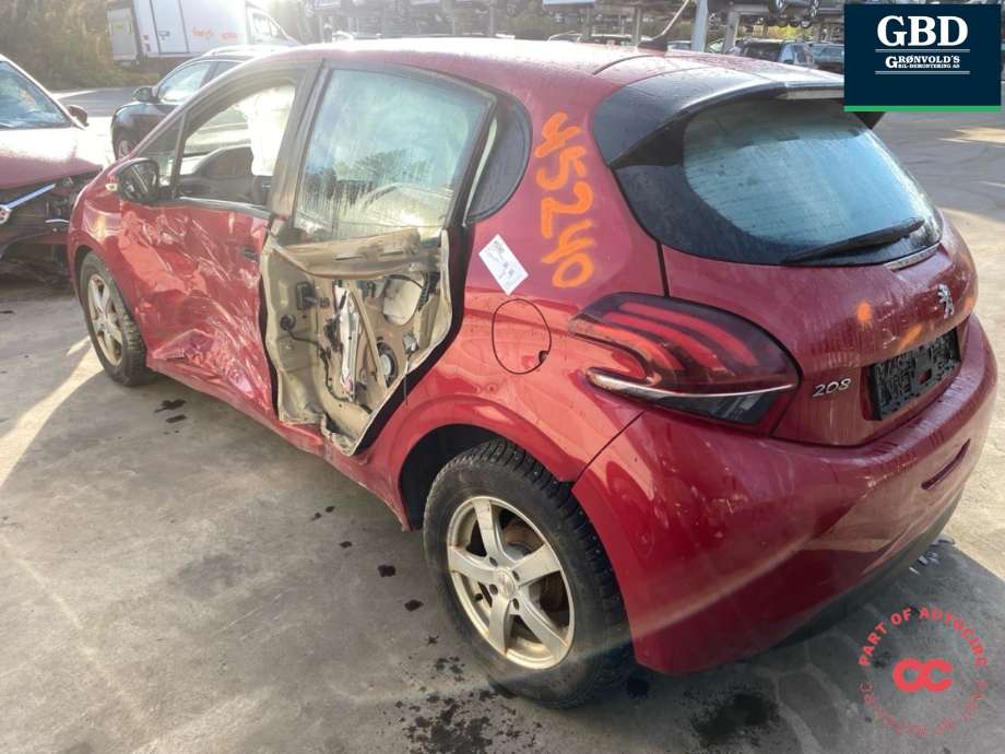 Peugeot 208 2012-2019 (Type I) , Motorkode: HMZ, Girkassekode: 16 078 938 80
