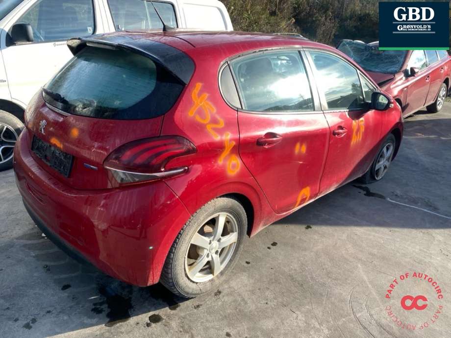 Peugeot 208 2012-2019 (Type I) , Motorkode: HMZ, Girkassekode: 16 078 938 80