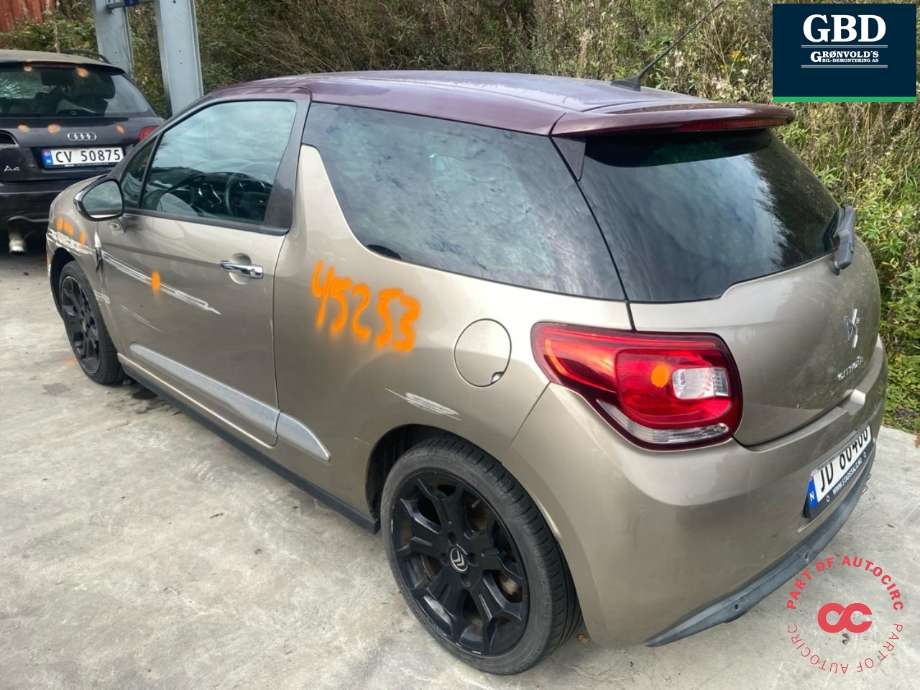 Citroën DS3 2010-2019 , Motorkode: 9HR, Girkassekode: 2231 E1