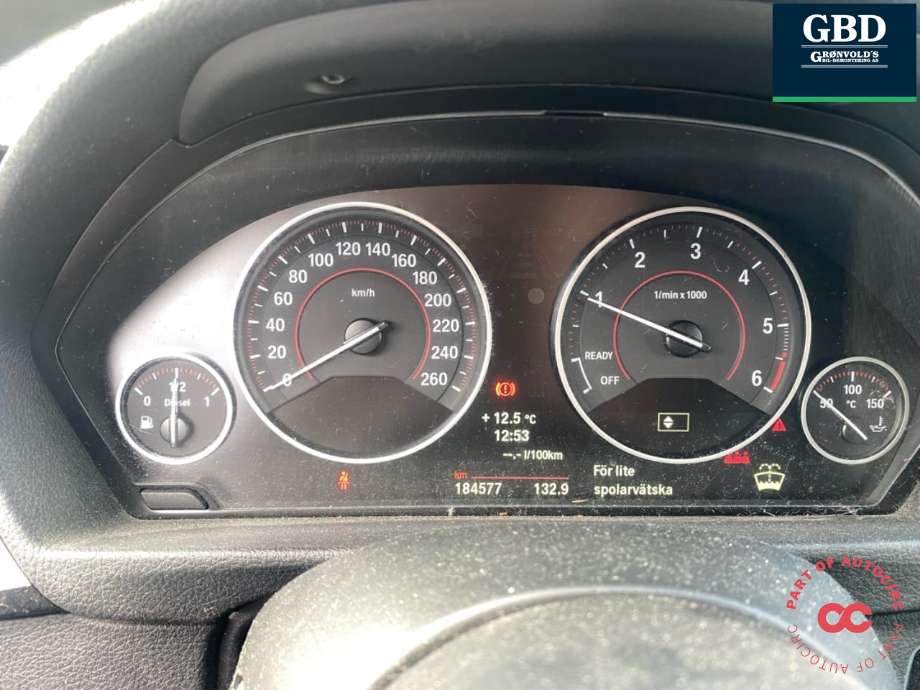 BMW 3-Serie 2012-2018 (F30/F31/F34) (F30/F31/F34), Motorkode: N47-D20C, Girkassekode: 23 00 7 635 768