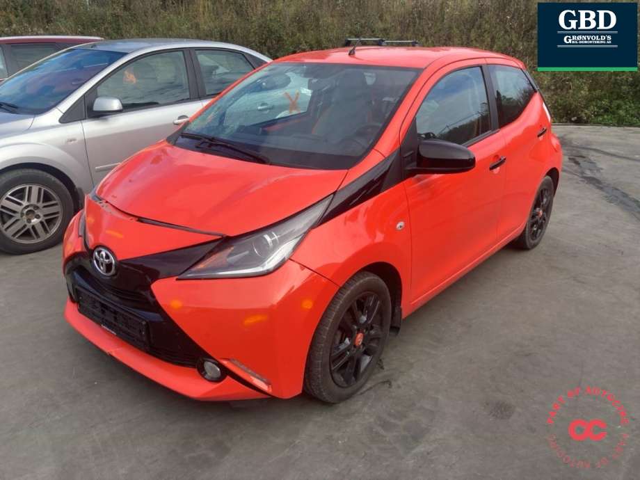 Toyota Aygo, 2014->> (Type II)  delebil , Motorkode: 1KR-FE, Girkassekode: 303000H050
