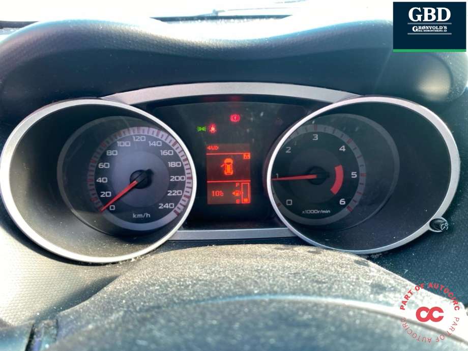 Mitsubishi Outlander 2010-2012 (Type II, Fase 2) , Motorkode: BSY, Girkassekode: 2500A092