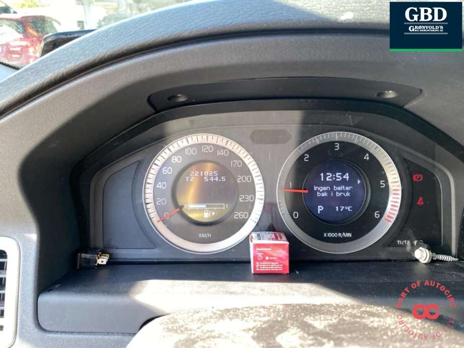 Volvo V70 2007-2013 (Type III, Fase 1) , Motorkode: D5244T14, Girkassekode: 36050882