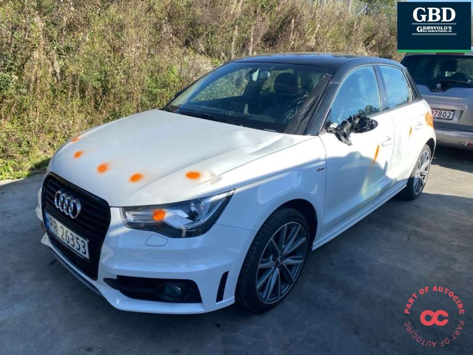 Audi A1 2010-2014 (Type I, Fase 1) , Motorkode: CBZA, Girkassekode: LGQ