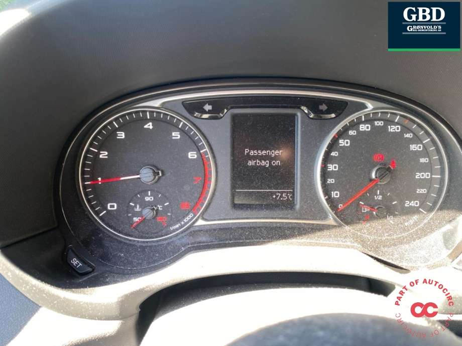 Audi A1 2010-2014 (Type I, Fase 1) , Motorkode: CBZA, Girkassekode: LGQ