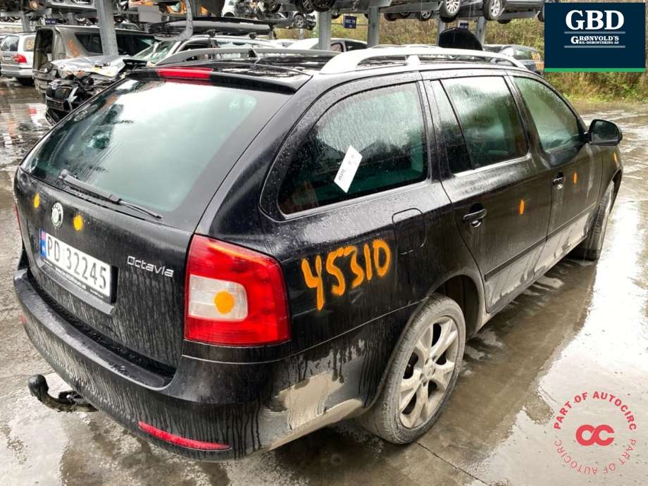 Škoda Octavia 2009-2013 (Type II, Fase 2) , Motorkode: BLS, Girkassekode: KXV
