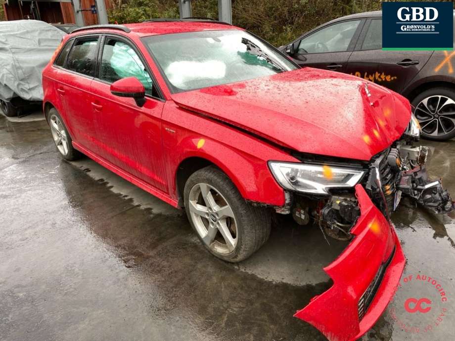 Audi A3 2016-2020 (Type III, Fase 2) , Motorkode: CUKB, Girkassekode: TEA